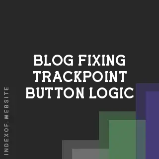 Fixing TrackPoint Button Logic: Reconfigure Click Behavior to Presses on Ubuntu | Logo - Indexof